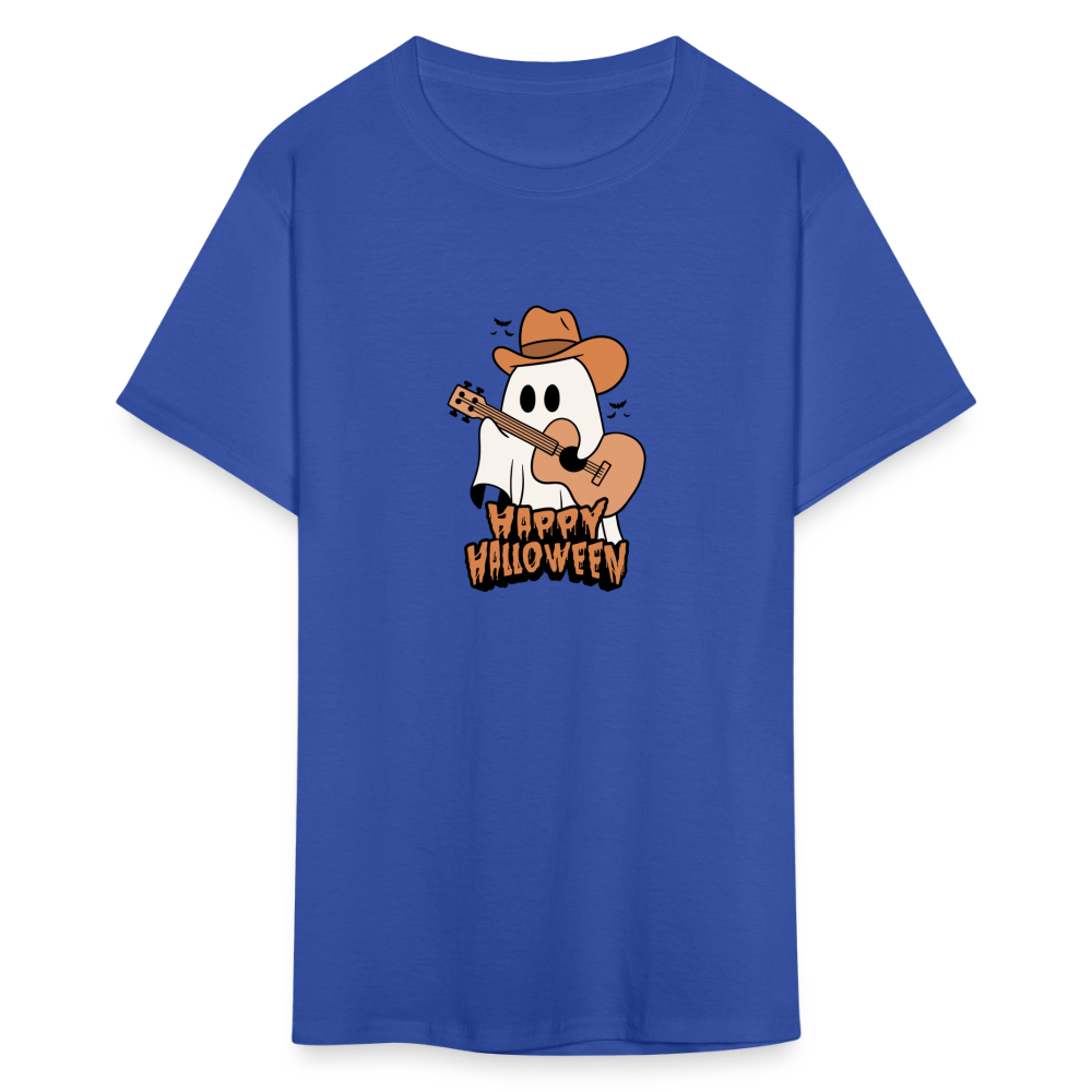 Unisex Classic T-Shirt happy halloween guitar shirt - royal blue