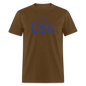 Unisex Classic T-Shirt usa shirt - brown