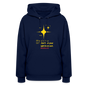 Women's Hoodie wheres your oil - navy