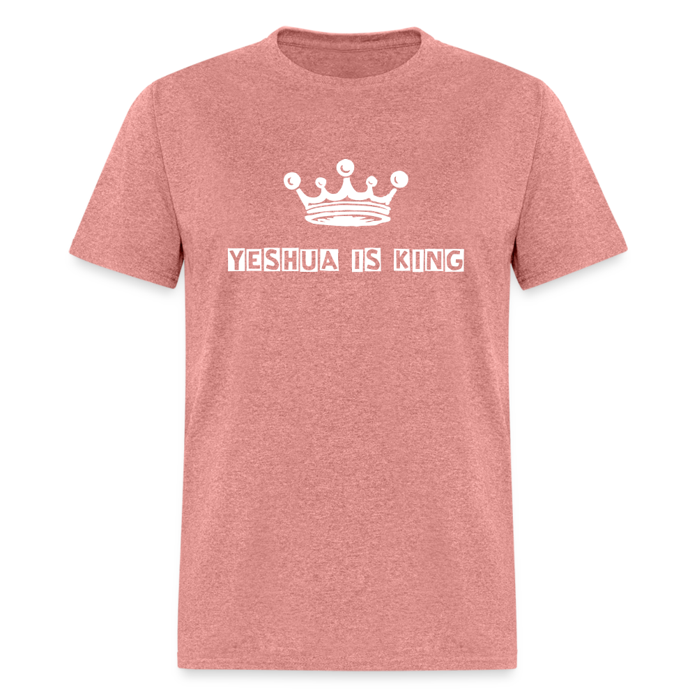 Unisex Classic T-Shirt Yeshua is King - heather mauve