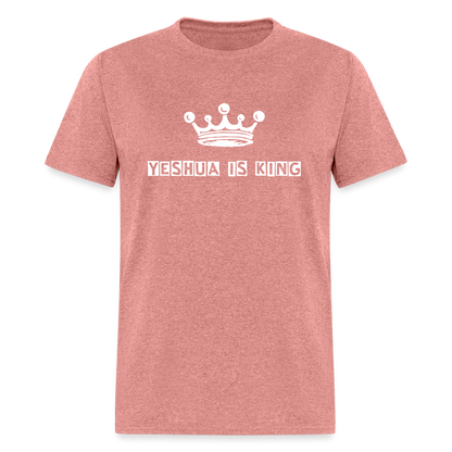 Unisex Classic T-Shirt Yeshua is King - heather mauve