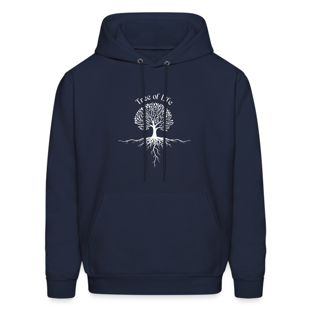 Men's Hoodie tree of life - navy