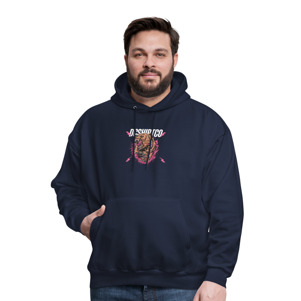 Men's Hoodie dc shirt co bear - navy