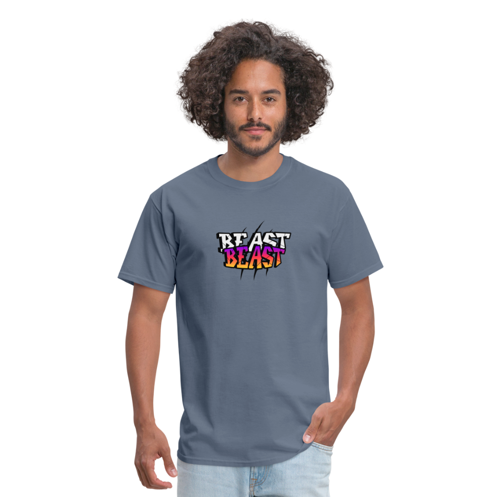 Unisex Classic T-Shirt beast workout shirt - denim