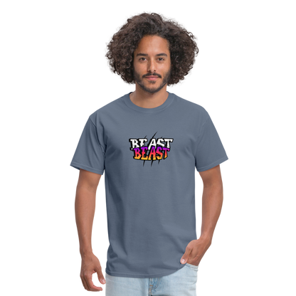 Unisex Classic T-Shirt beast workout shirt - denim