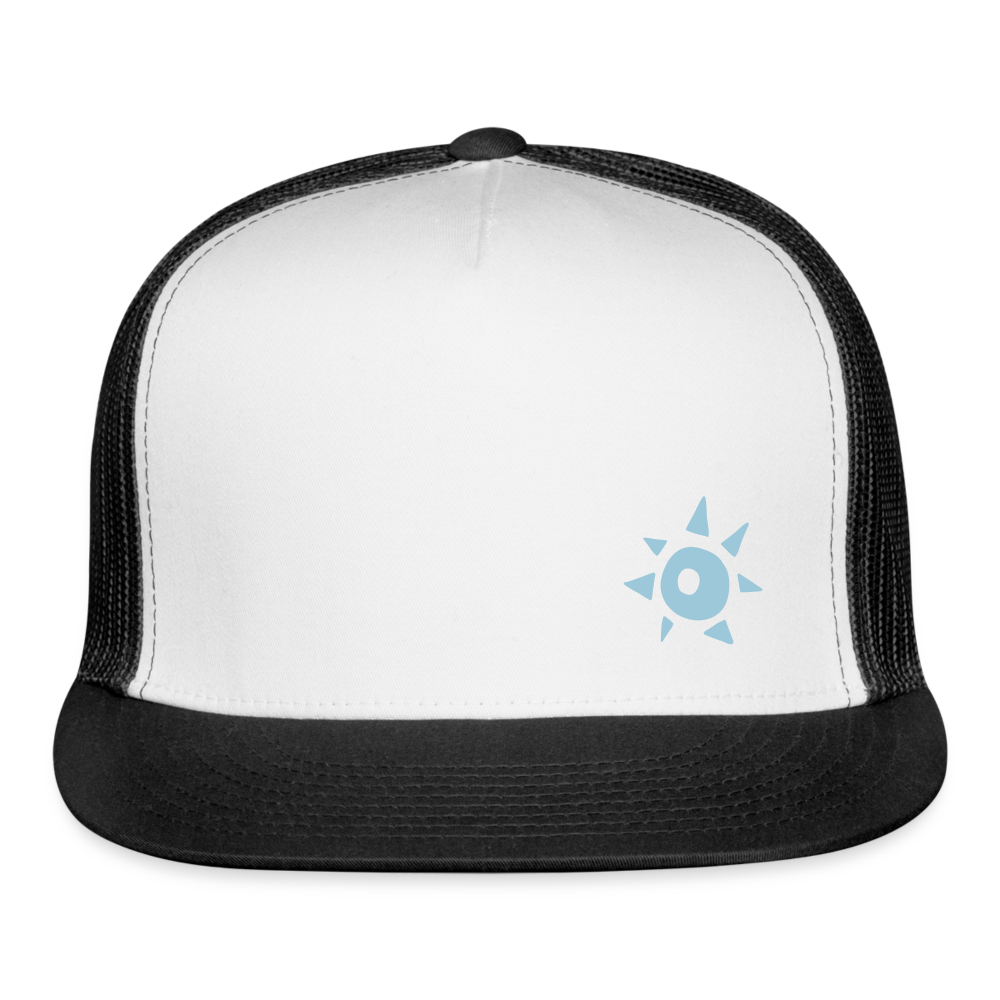 Trucker Cap sun - white/black