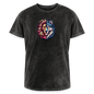 Men's Mineral Wash T-shirt Lion and the Wolf shirt - mineral black