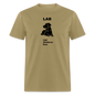 Unisex Classic T-Shirt lab dog lover shirt - khaki