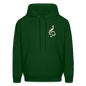 Men's Hoodie music Jesus is the song that I sing - forest green