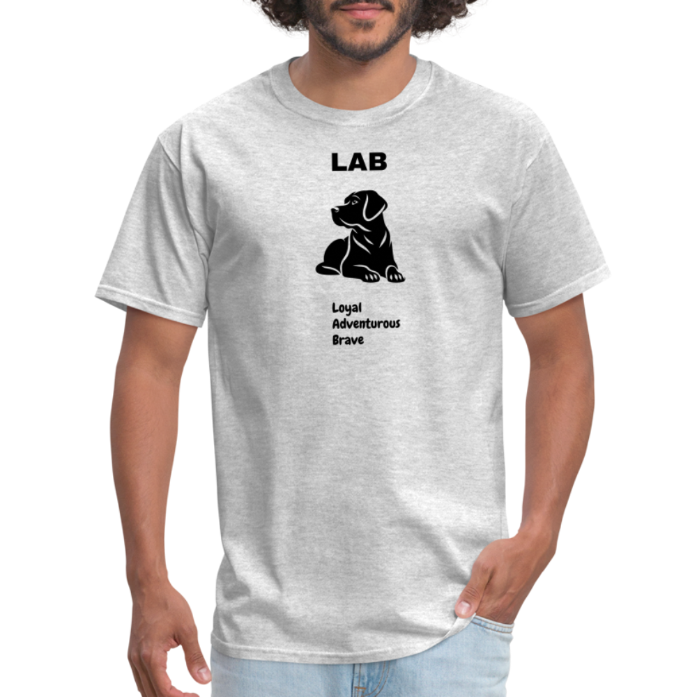 Unisex Classic T-Shirt lab dog lover shirt - heather gray