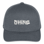 Flexfit Fitted Melange Baseball Cap Shine your Light Hat - dark heather gray