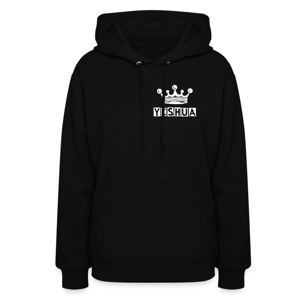 Women's Hoodie Yeshua is King - black