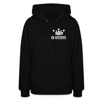 Women's Hoodie Yeshua is King - black