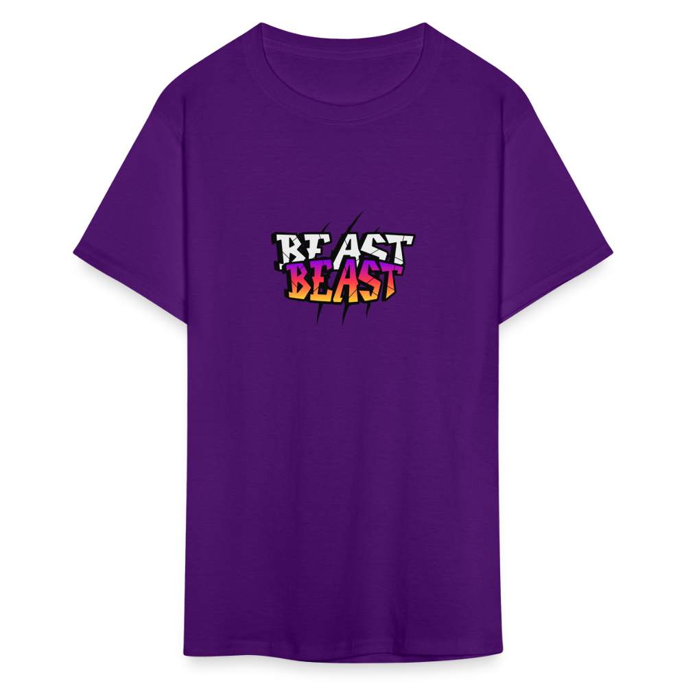 Unisex Classic T-Shirt beast workout shirt - purple