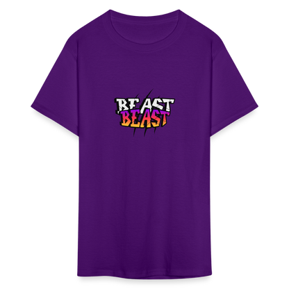 Unisex Classic T-Shirt beast workout shirt - purple